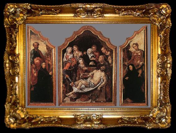 framed  HEEMSKERCK, Maerten van Lamentation of Christ sg, ta009-2